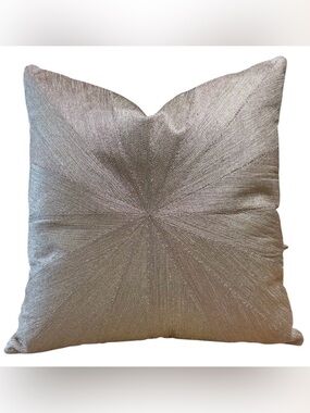 West Elm Metallic Decorative Throw Pillow Pair